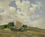Николай Ге. Облака. Фраскати. 1859