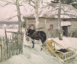 Константин Коровин. Зимой. 1894