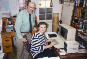 Наталья Колодзей и Нортон Додж в имении Нортона Доджа. Мэриленд, США, 1993. Из архива Kolodzei Art Foundation / www.KolodzeiArt.org