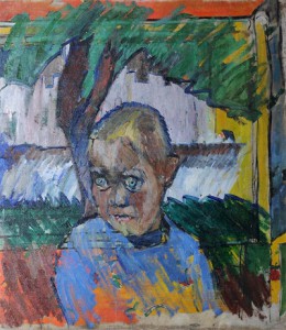 Владимир Татлин. Портрет мальчика. 1908–1909. Холст, масло. 76 х 61. РГАЛИ